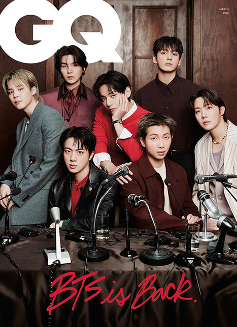 GQ - K-pop magazine cover