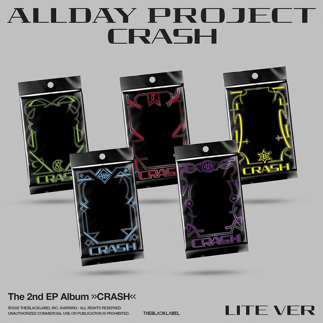 [POB] ALLDAY PROJECT - CRASH / 2nd EP Album (LITE ver.)