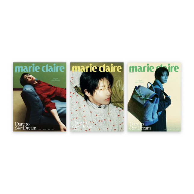 marie claire korea [2025.02] (COVER : Stray Kids I.N)