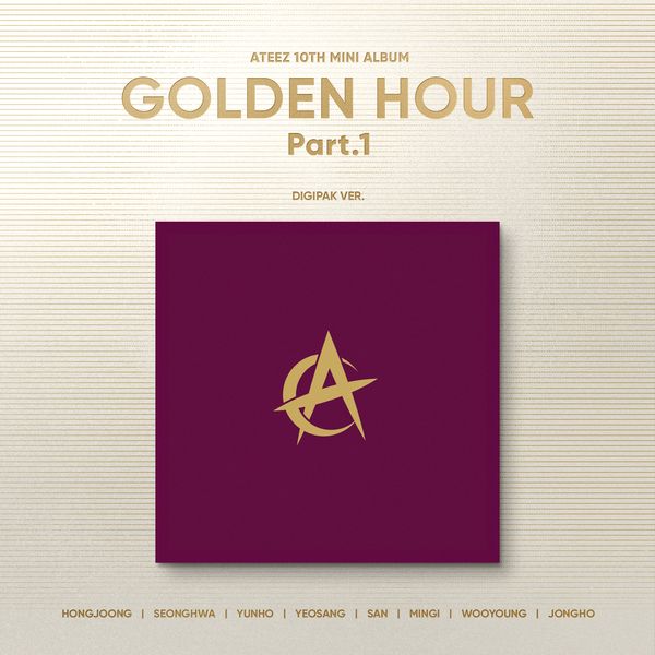 ATEEZ - GOLDEN HOUR : Part.1 / 10TH MINI ALBUM (DIGIPACK ver.)(Random)