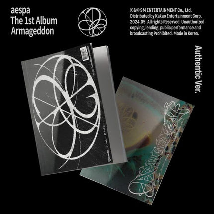 [Pre-order] aespa - Armageddon / 1ST FULL ALBUM (Authentic Ver.) (Random)
