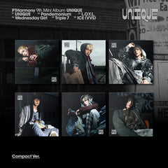 P1Harmony UNIQUE 9th Mini Album Compact Ver. - K-pop album cover