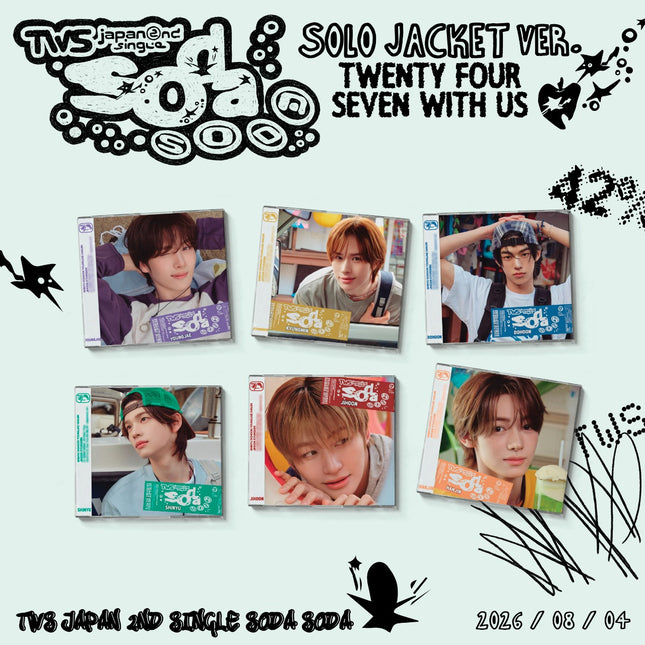 [Pre-order] TWS Japan 2nd Single 「SODA SODA」 Solo Jacket