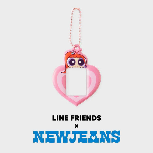 NEWJEANS X THE POWERPUFF GIRLS Photocard Holder Keyring (HYEIN)