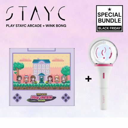 [Special Bundle] STAYC - 2024 SEASON'S GREETINGS [Play STAYC Arcade] + LIGHTSTICK