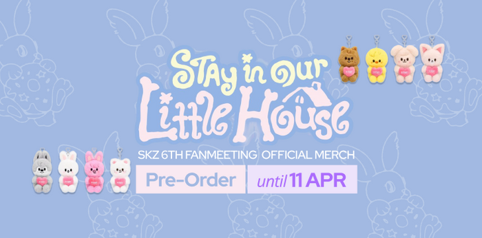 STAY IN OUR LITTLE HOUSE SKZ STRAY KIDS 6TH FANMEETING OFFICIAL MERCH