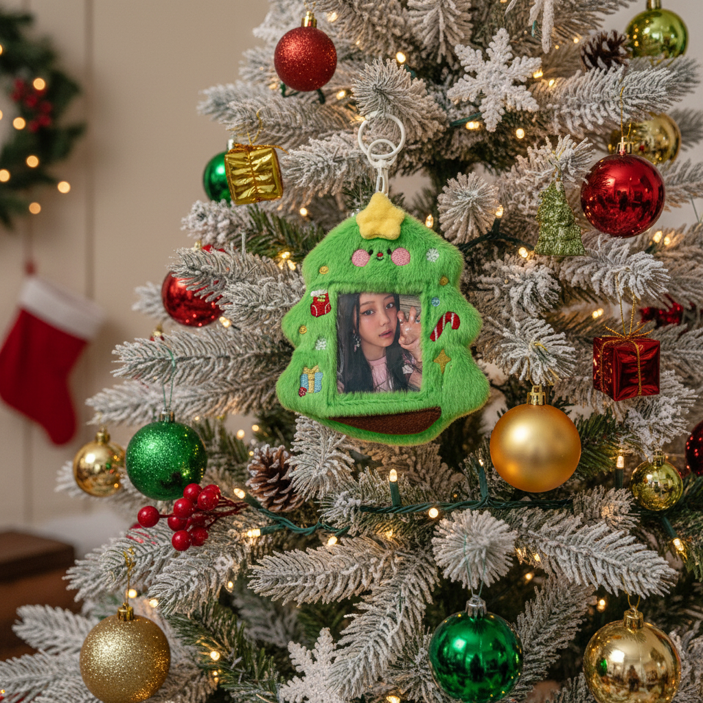 Photocard Tree Christmas Plush Photocard Holder Collection (Tree & | Buy at SOOJIB