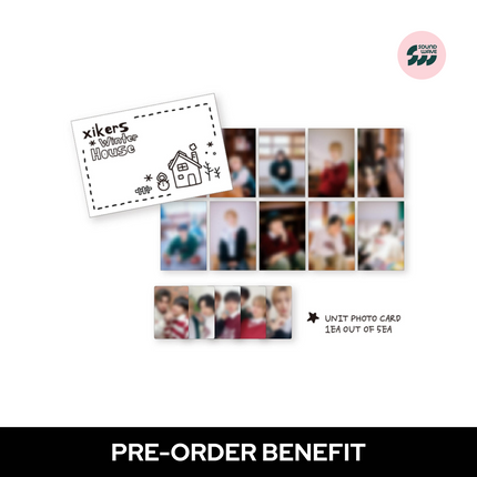 [POB] xikers - POSTCARD SET / [Winter House] OFFICIAL WINTER MERCH