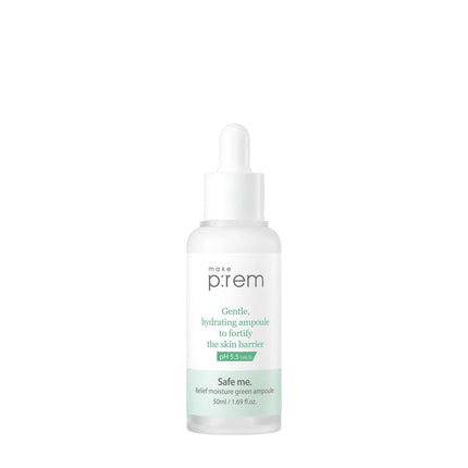 Make P:rem Safe Me Relief Moisture Green Ampoule 50ml